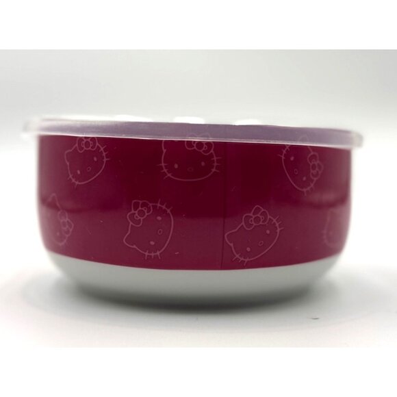 Hello Kitty Ceramic Bowl With Lid - Picture 1 of 4